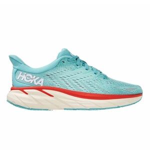 Hoka | Women's Aquarelle Eggshell Blue Clifton 8 One One Running Shoe Size 7.5B
